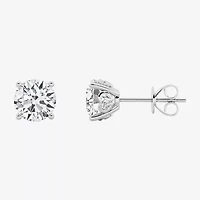 Grown Gorgeous (Vs2/F) 2 1/4 CT. T.W. Lab-Grown Diamond 14K Gold or Platinum 6.8mm Round Stud Earrings