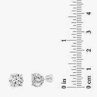 Grown Gorgeous (F, Vs2) 3 3/8 Ct. T.W. Lab-Grown Diamond 14K White Gold or Platinum 7.8mm Round Stud Earrings