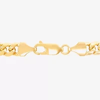 Made in Italy Mens 10K Gold 22 Inch Curb Chain Necklace