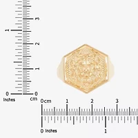 Mens 10K Gold Signet Ring