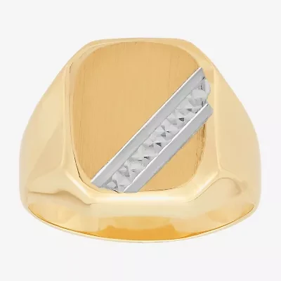Mens 14K Gold Fashion Ring