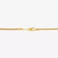 Made in Italy Unisex Adult 14K Gold 18 Inch Box Chain Necklace