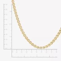 Made in Italy Unisex Adult 14K Gold 20 Inch Box Chain Necklace