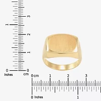 Mens 14K Gold Signet Ring