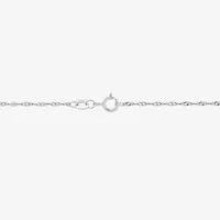 Womens 14K Gold 14K White Gold 18 Inch Singapore Chain Necklace