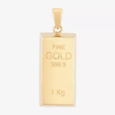 Mens 14K Gold Pendant