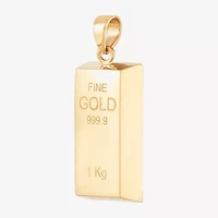 Mens 14K Gold Pendant