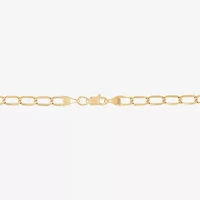 Unisex Adult 14K Gold 18 Inch Curb Chain Necklace