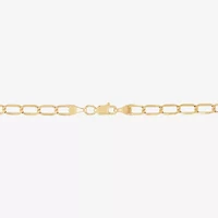 Unisex Adult 14K Gold 20 Inch Curb Chain Necklace