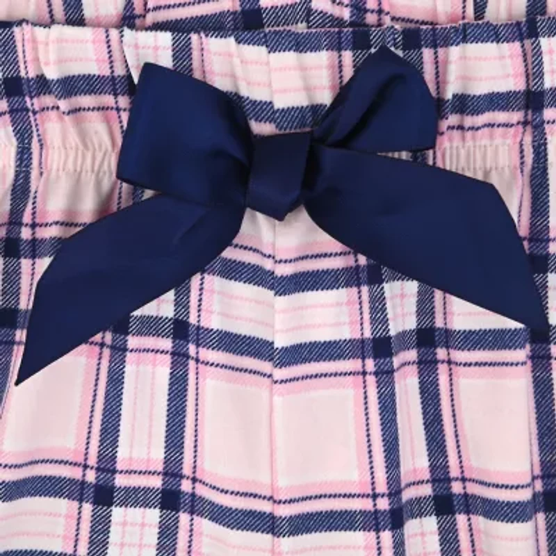Sleep On It Little & Big Kid Girls Crew Neck Long Sleeve 3-pc. Pajama Sets