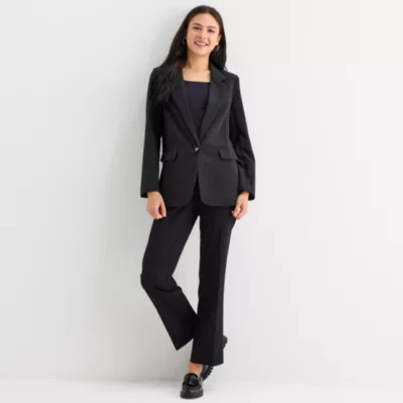 by&by Womens Regular Fit Juniors Blazer