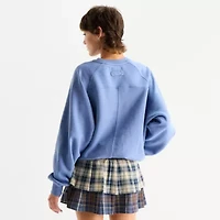 Arizona Womens Crew Neck Long Sleeve Juniors Sweatshirt