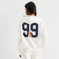 Forever 21 Womens Hooded Long Sleeve Embellished Juniors Camisole