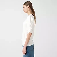 RM Rebecca Minkoff Womens Crew Neck Short Sleeve Pullover Sweater
