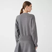 RM Rebecca Minkoff Womens Long Sleeve Pullover Sweater