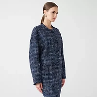RM Rebecca Minkoff Womens Lightweight Cropped Jacket