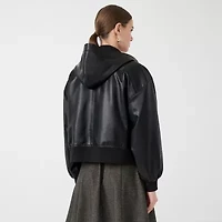 RM Rebecca Minkoff Womens Lightweight Bomber Jacket