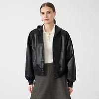 RM Rebecca Minkoff Womens Lightweight Bomber Jacket