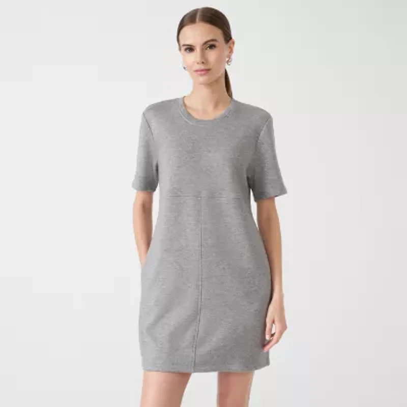 RM Rebecca Minkoff Womens Short Sleeve Shift Dress