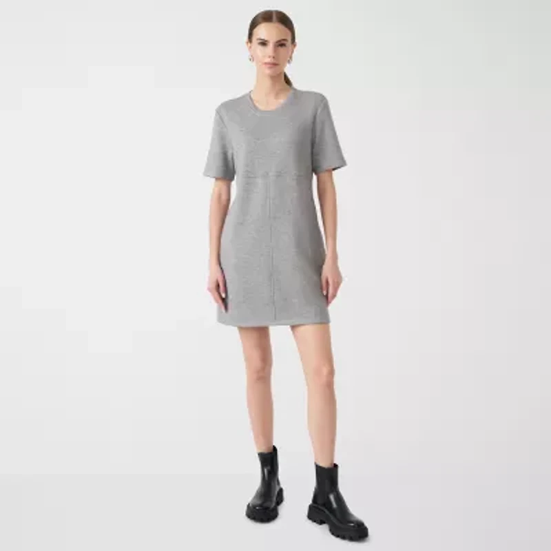 RM Rebecca Minkoff Womens Short Sleeve Shift Dress