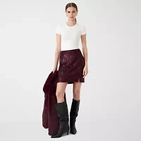 RM Rebecca Minkoff Womens Mini Pencil Skirt