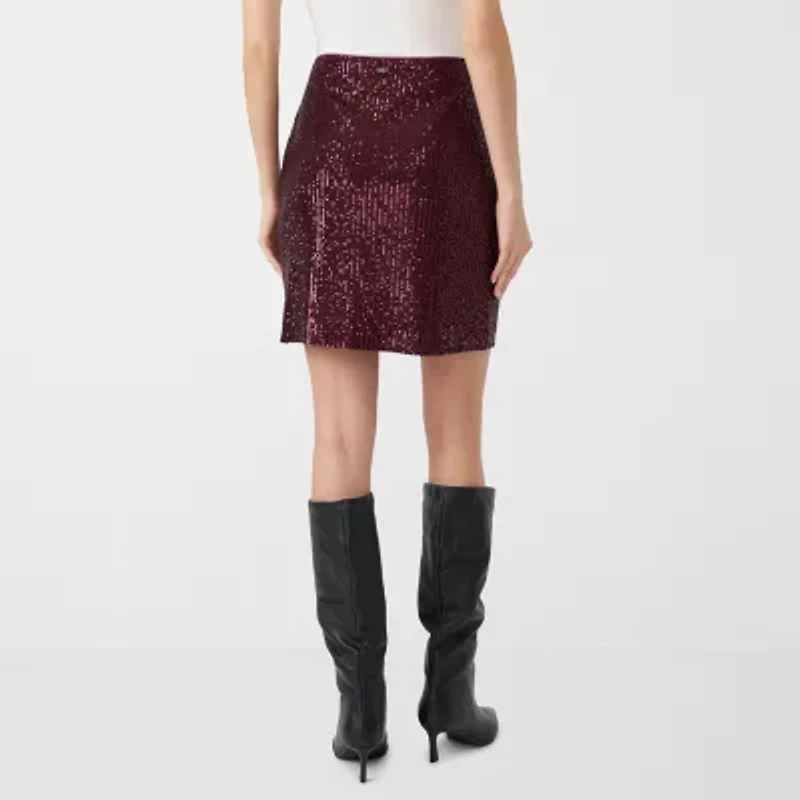 RM Rebecca Minkoff Womens Mini Pencil Skirt