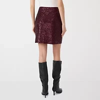 RM Rebecca Minkoff Womens Mini Pencil Skirt