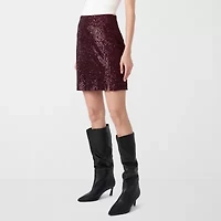 RM Rebecca Minkoff Womens Mini Pencil Skirt