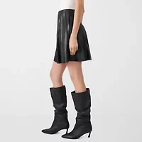 RM Rebecca Minkoff Womens Mini Flared Skirt