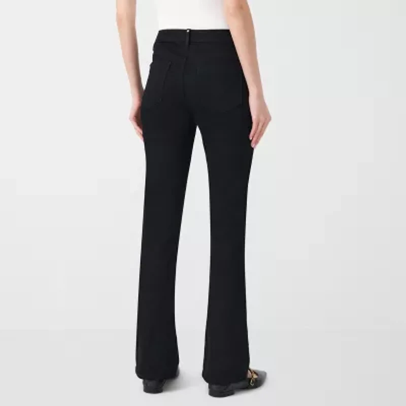 RM Rebecca Minkoff Womens Mid Rise Flare Leg Jean