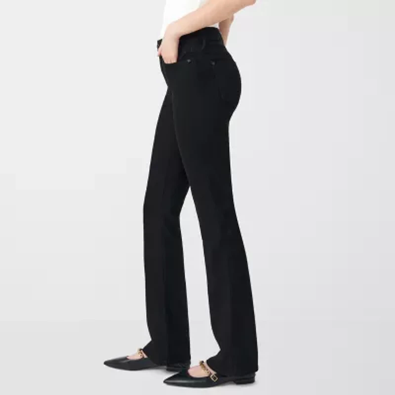 RM Rebecca Minkoff Womens Mid Rise Flare Leg Jean