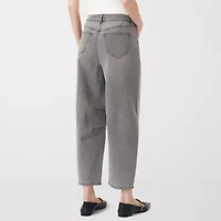 RM Rebecca Minkoff Womens High Rise Barrel Jean