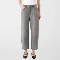 RM Rebecca Minkoff Womens High Rise Barrel Jean
