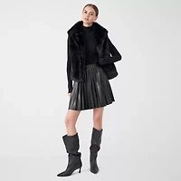 RM Rebecca Minkoff Womens Faux Fur Vest