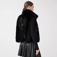RM Rebecca Minkoff Womens Faux Fur Vest