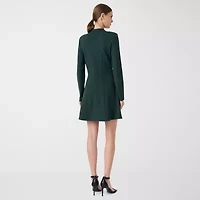 RM Rebecca Minkoff Womens Long Sleeve Ponte Dress