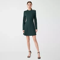 RM Rebecca Minkoff Womens Long Sleeve Ponte Dress
