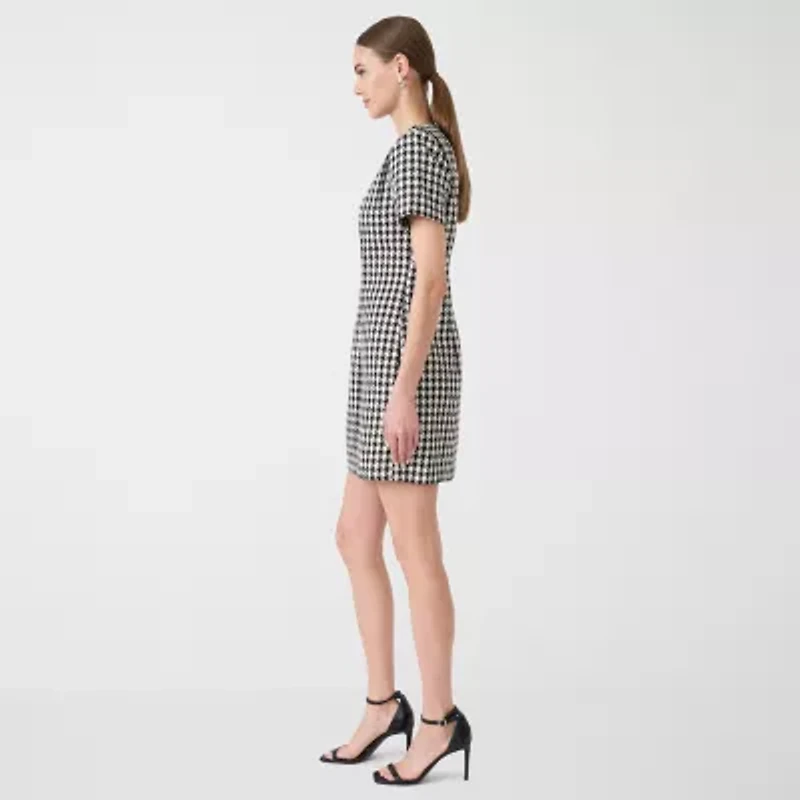 RM Rebecca Minkoff Womens Short Sleeve Sheath Dress