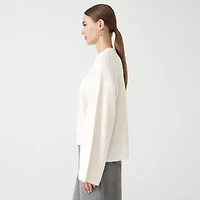 RM Rebecca Minkoff Womens Crew Neck Long Sleeve Pullover Sweater