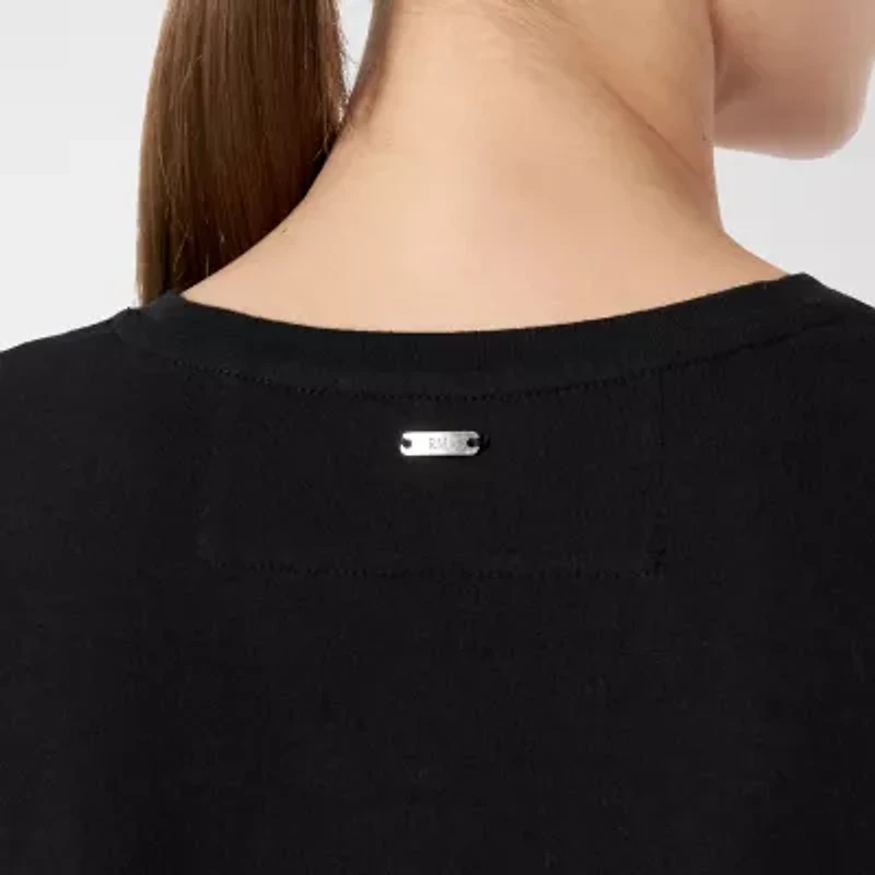 RM Rebecca Minkoff Womens Round Neck Short Sleeve T-Shirt