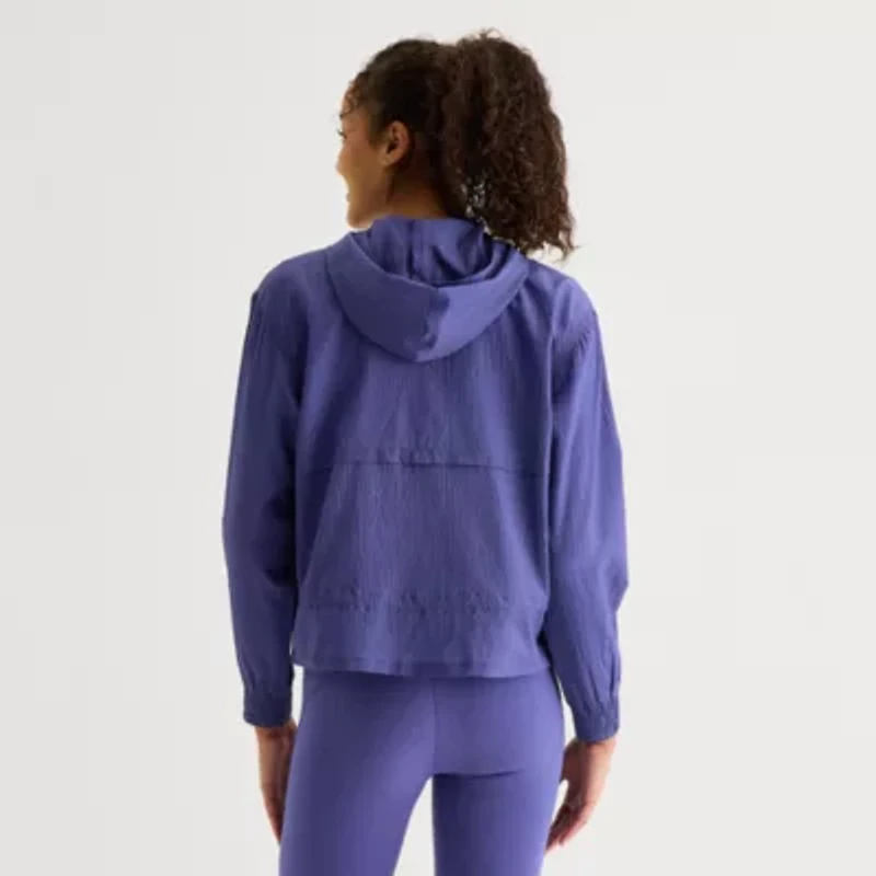 Xersion Womens Lightweight Woven Windbreaker