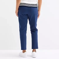 St. John's Bay Womens Tapered Regular Fit Pull-On Pant