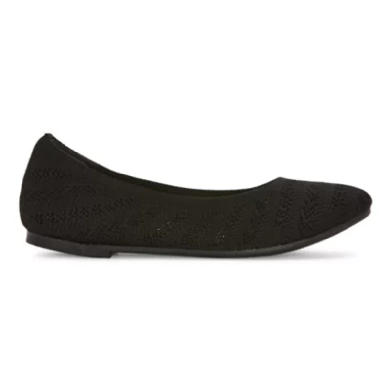 Pop Jagger Womens Round Closed Toe Slip-On Shoe