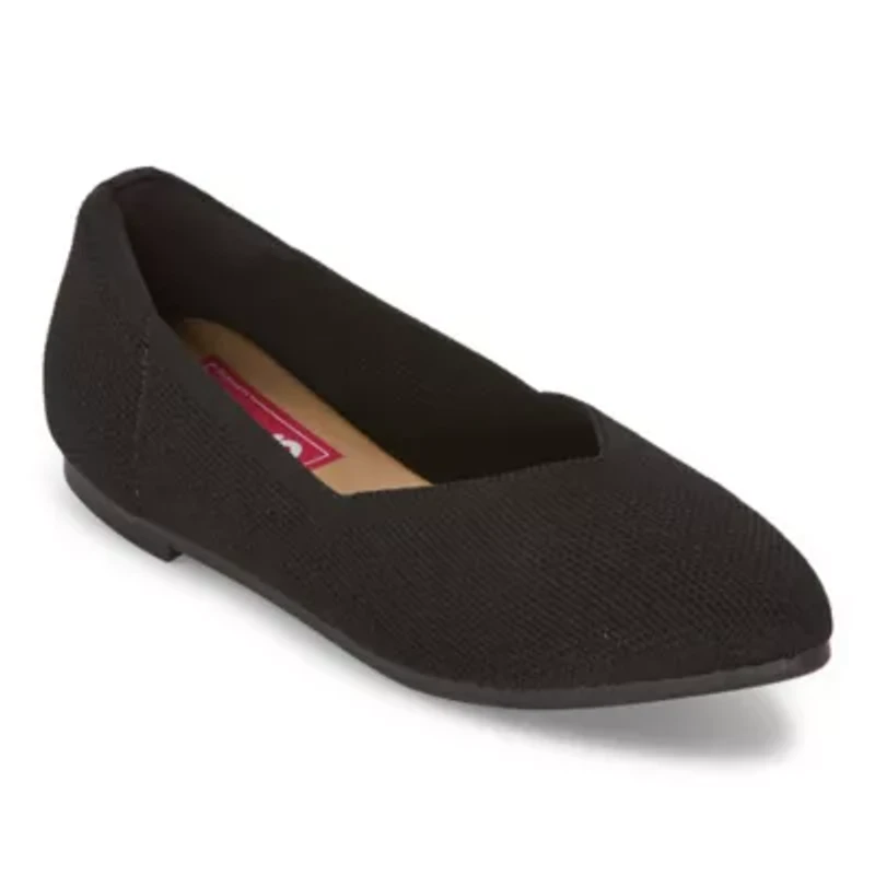 Pop Adeline Womens Round Closed Toe Slip-On Shoe