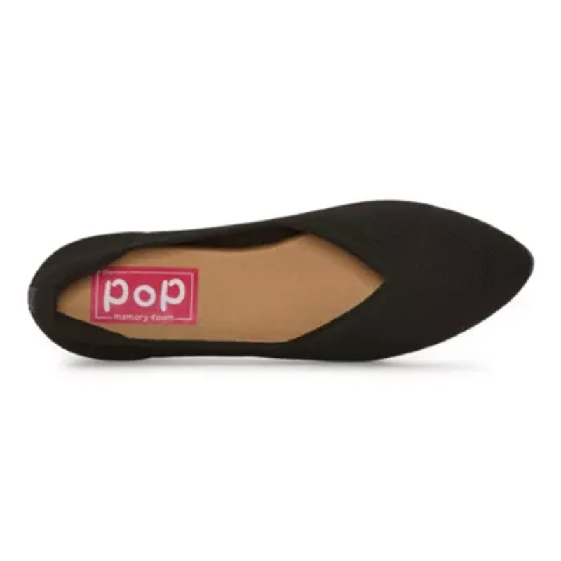 Pop Adeline Womens Round Closed Toe Slip-On Shoe