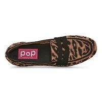 Pop Elianna Womens Round Closed Toe Slip-On Shoe