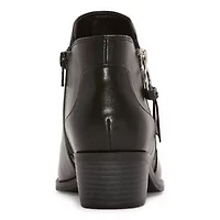 Arizona Womens Harrison Stacked Heel Booties