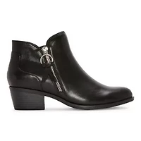 Arizona Womens Harrison Stacked Heel Booties