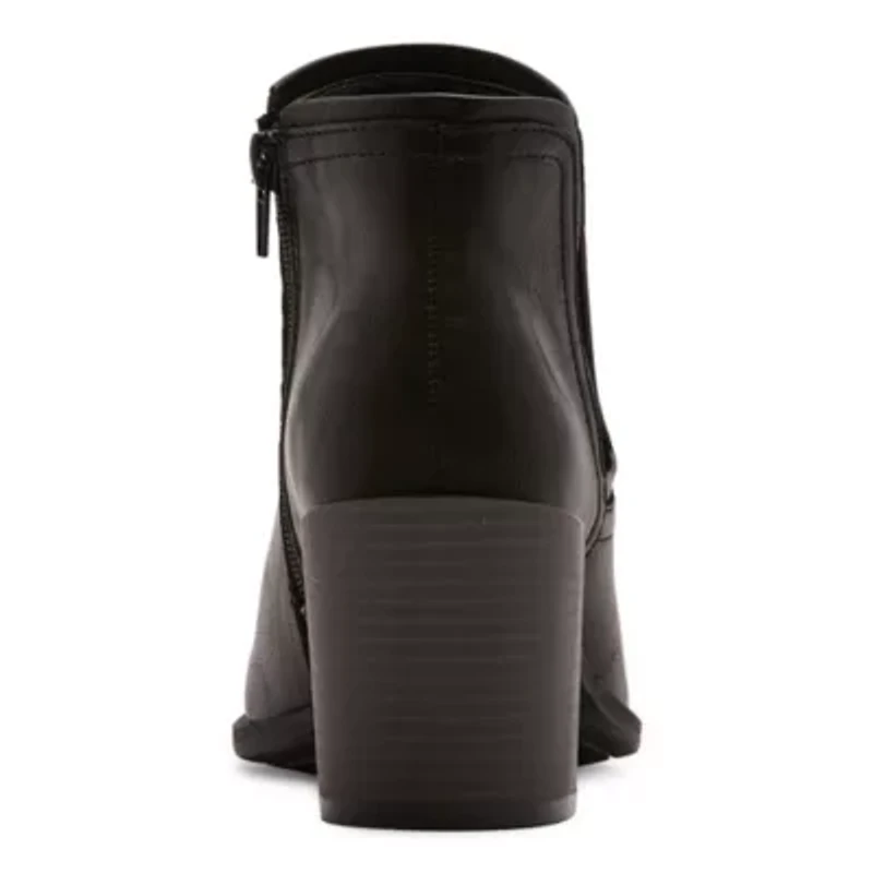 Sugar Womens Scotland Stacked Heel Booties