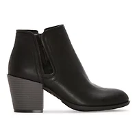 Sugar Womens Scotland Stacked Heel Booties